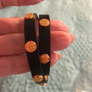 Black Rustic Cuff Bracelet